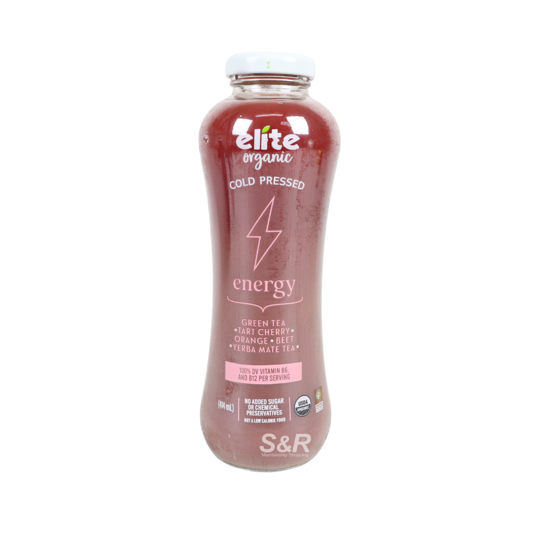 Elite Organic Cold Pressed Energy Smoothie 414mL